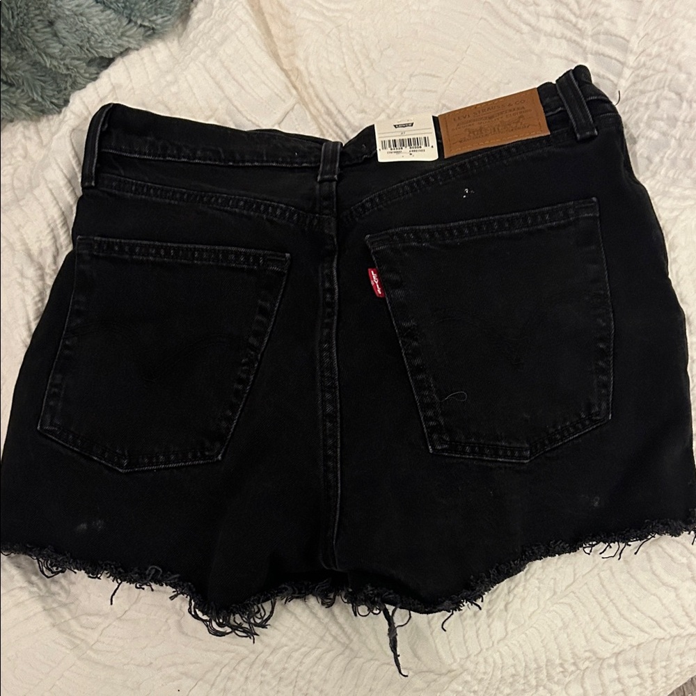 Levi's Women's Dark Denim Jean Shorts